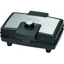 Clatronic WA 3606 2 vafliai 800 W Juoda, Nerūdijančiojo plieno Clatronic WA 3606 2 vafliai 800 W Juoda, Nerūdijančiojo plieno