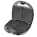 Adler AD 3040 sandwich maker 1200 W Black, Grey Adler AD 3040 sandwich maker 1200 W Black, Grey