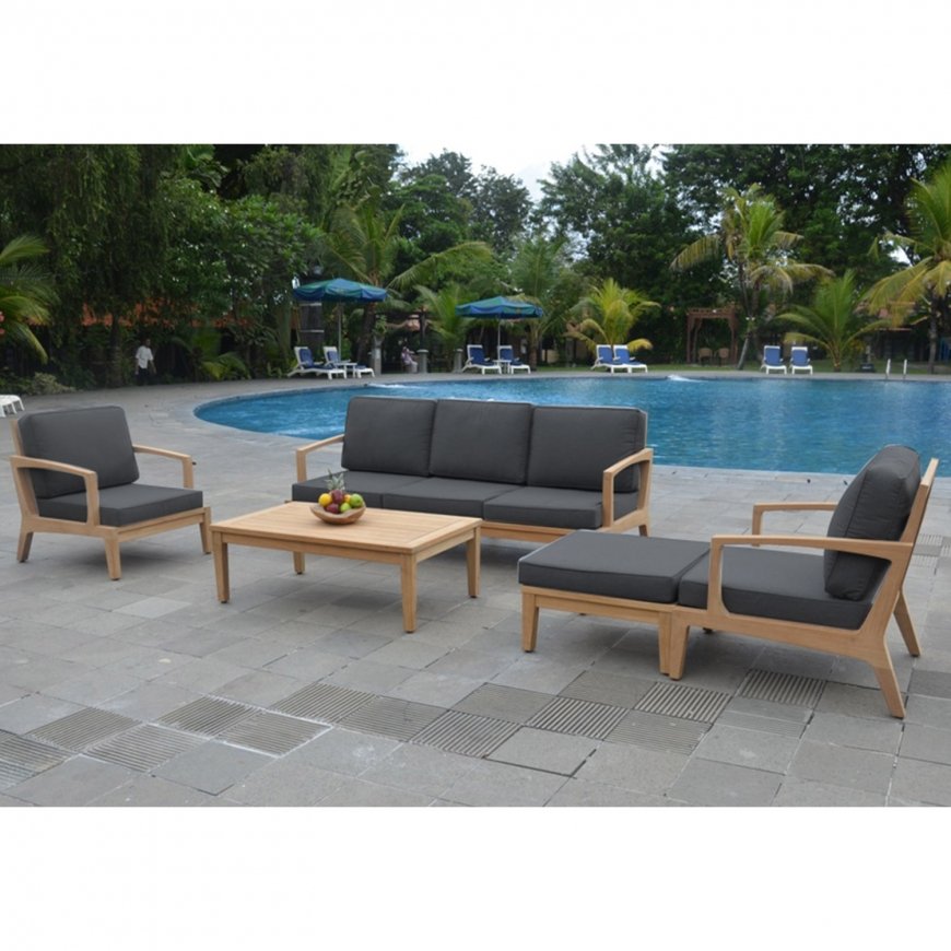 Stool MALDIVE teak – 4