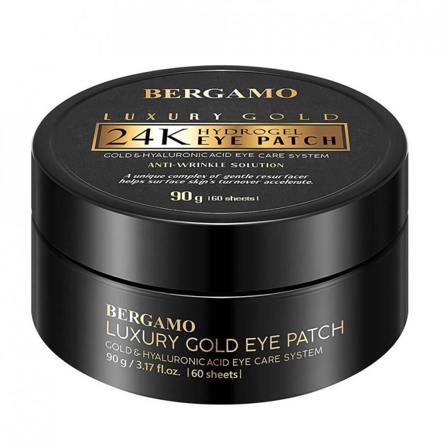 Bergamo Luxurious golden hydrogel eye patches