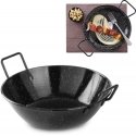Enameled paella bowl, deep diameter 185x(H)43mm Hendi 622834 Enameled paella bowl, deep diameter 185x(H)43mm Hendi 622834