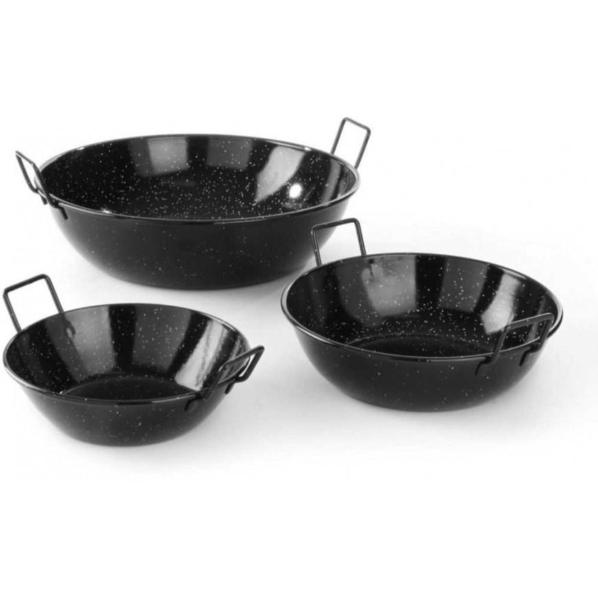 Enameled paella bowl, deep diameter 185x(H)43mm Hendi 622834 – 3