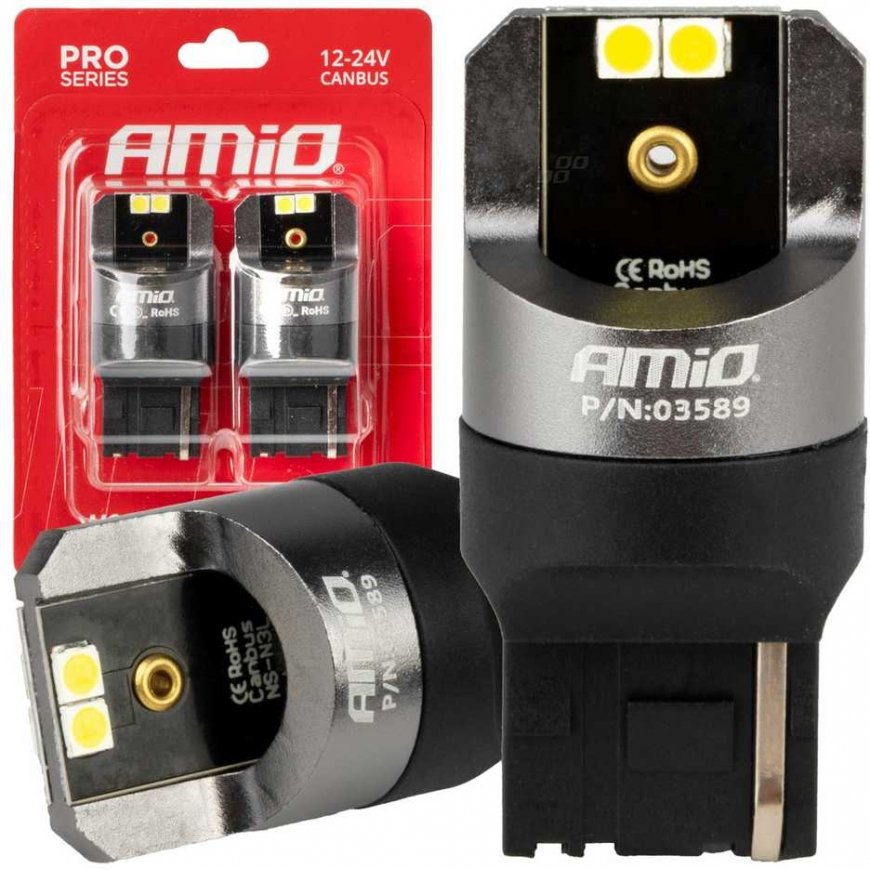 AMiO Żarówki led canbus pro series