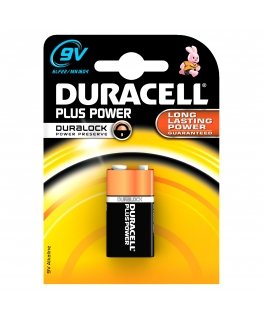 Duracell Plus Power Kertakäyttöinen akku 9V Alkali