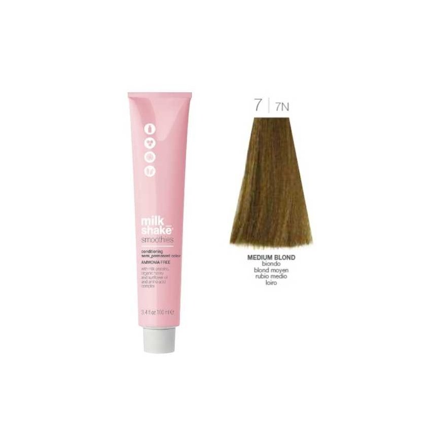 Milk Shake Milk shake, shakes, ammonia-free, semi-permanent hair dye, 77N medium light, 100 ml for women – 4