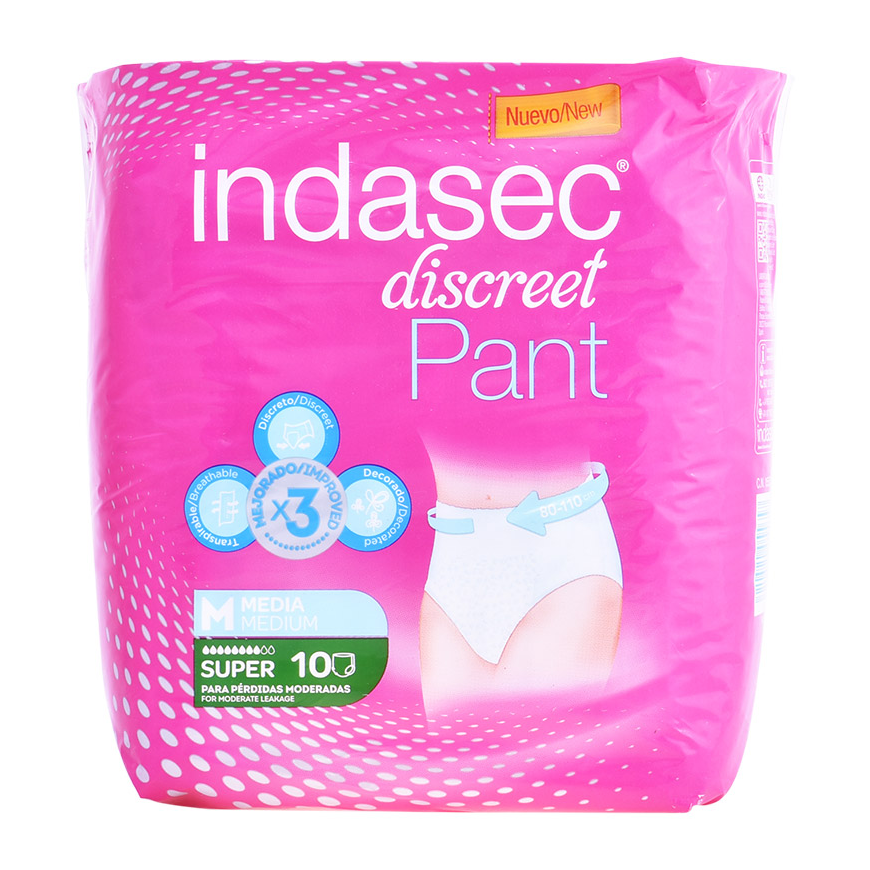 Indasec Pant Super Medium Size 10 vnt – 2