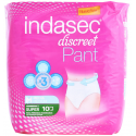 Indasec Pant Super Medium Size 10 vnt Indasec Pant Super Medium Size 10 vnt