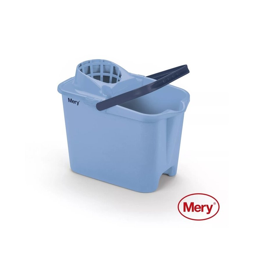 MERY Bucket 14L with press blue