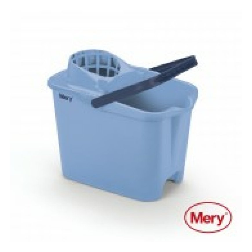 Bucket 14L with press blue – 2