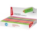 Berlingo, thermoplastic eraser, colored, 36 pcs., Triangle Berlingo, thermoplastic eraser, colored, 36 pcs., Triangle