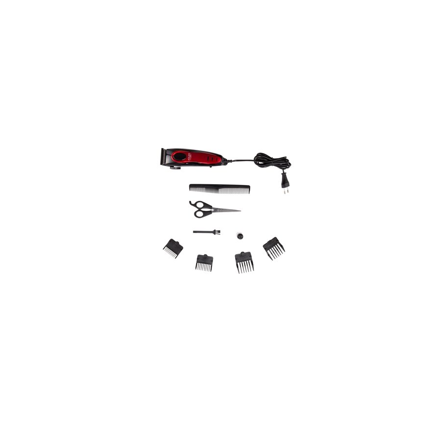 Adler AD 2825 hair trimmers/clipper Black, Red – 5