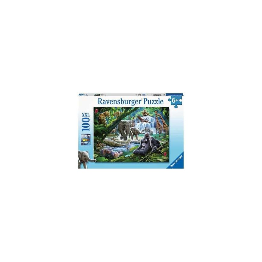 Ravensburger Jungle Families XXL Puzle 100