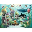 Ravensburger Underwater Wonders XXL Pusle 100 tk Veealune Ravensburger Underwater Wonders XXL Pusle 100 tk Veealune