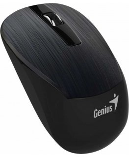 Mouse Genius Mouse NX-7015, 1600DPI, 2.4 [GHz], optical, 3cl., wireless USB, black, 1 pc AA