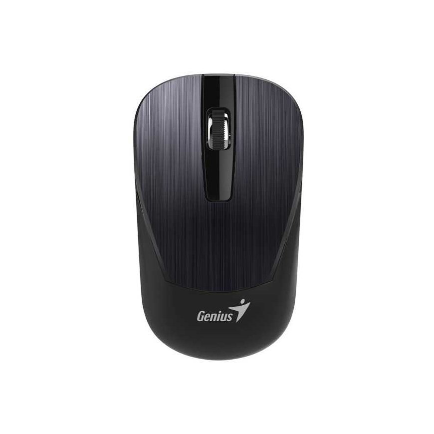 Pelė Genius Pelė NX-7015, 1600DPI, 2.4 [GHz], optinė, 3kl., belaidė USB, juoda, 1 vnt AA – 2