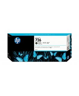 HP 726, Designjet-mustekasetti, mattamusta, 300 ml