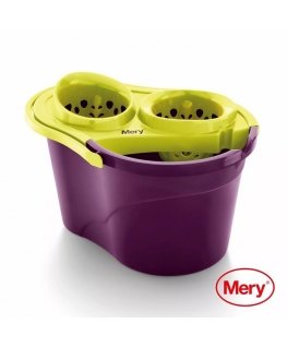 Bucket 14L with double push and inner bucket 2.3L
