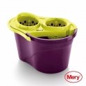 Bucket 14L with double push and inner bucket 2.3L Bucket 14L with double push and inner bucket 2.3L
