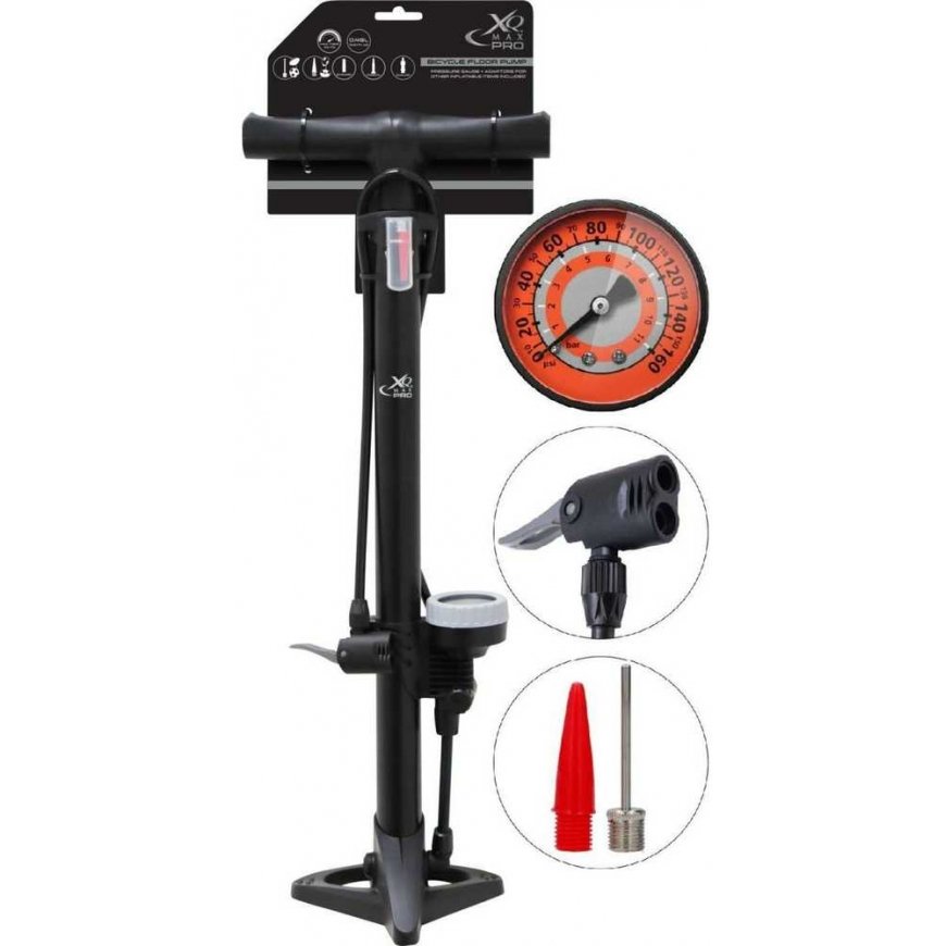 XQMAX PRO WORKSHOP BICYCLE PUMP 160Psi