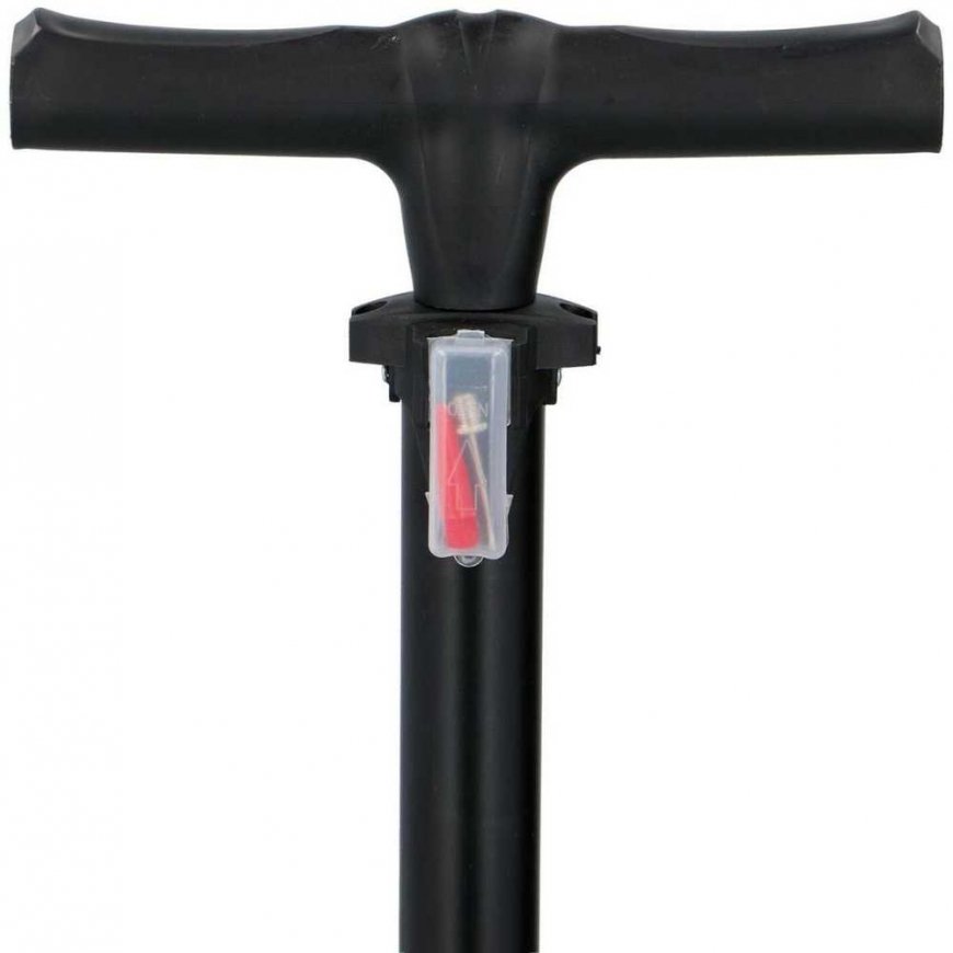 XQMAX PRO WORKSHOP BICYCLE PUMP 160Psi (11Bar) WITH PRESSURE GAUGE SMALL BASE – 2