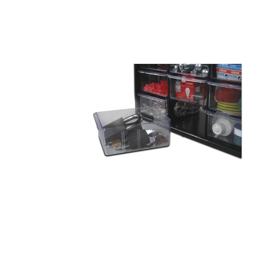 Stanley 1-93-981 instrumentu kārba Mazu detaļu kārba Plastmasa Melns, Caurspīdīgs – 3