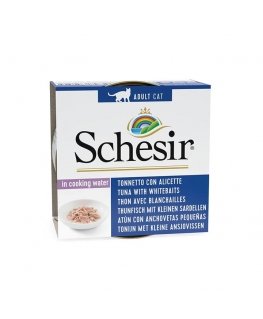 SCHESIR keeduvees Tuunikala valgesöödaga - märg kassitoit - 85 g