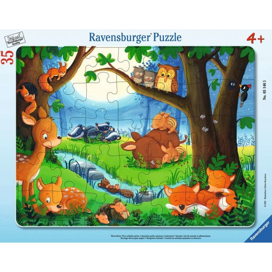 Ravensburger 05146 palapeli Kuviopalapeli 35 kpl Sarjakuvat