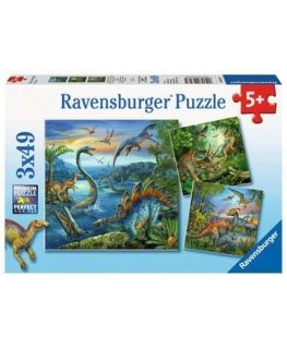 Ravensburger Dinosaur Fascination Jigsaw puzzle 49 pc(s) Dinosaurs