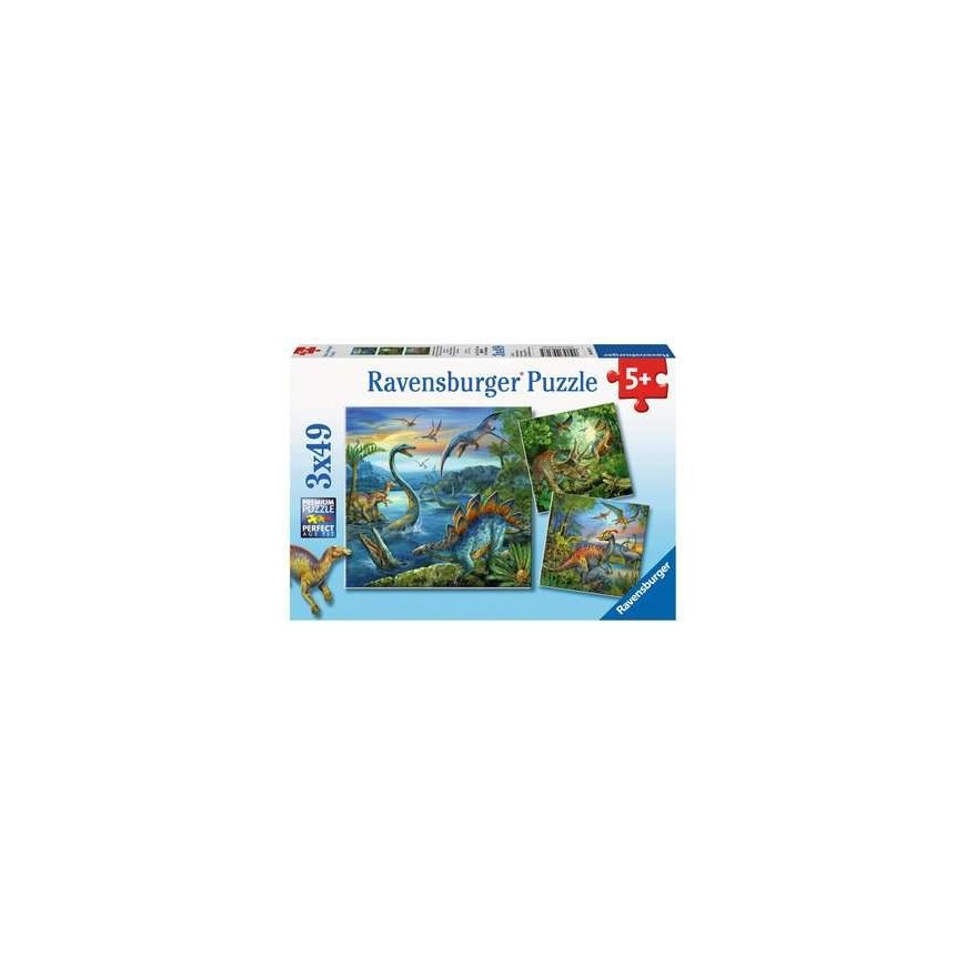 Ravensburger Dinosaur Fascination Puzle 49 pcs
