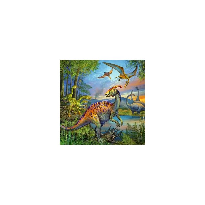 Ravensburger Dinosaur Fascination Dėlionė 49 vnt Dinozaurai – 4