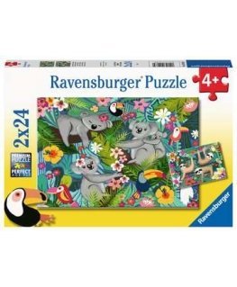 Ravensburger 5183 palapeli Kehyspalapeli 24 kpl Sarjakuvat