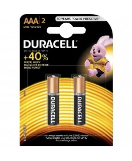DURACELL Basic MN2400 AAA BL2