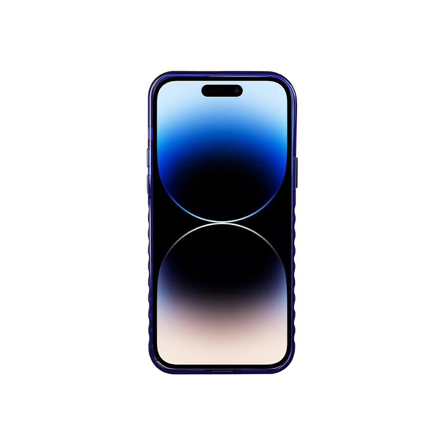 Case Audi IML Big Logo MagSafe Case iPhone 14 Pro Max 6.7" blue/navy blue hardcase AU-IMLMIP14PM-Q5/D2-BE – 4