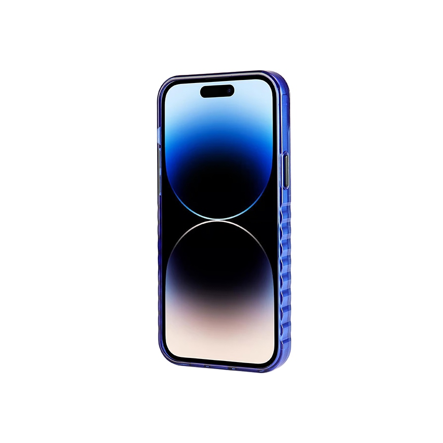 Dėklas Audi IML Big Logo MagSafe Case iPhone 14 Pro Max 6.7" mėlyna/navy mėlynas hardcase AU-IMLMIP14PM-Q5/D2-BE – 5