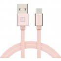 Swissten Textile Universal Quick Charge 3.1 USB-C Data and Charging Cable 1.2m Swissten Textile Universal Quick Charge 3.1 USB-C Data and Charging Cable 1.2m