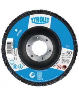 Fan grinding disc Tyrolit A40 P40 125 mm