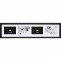 Photo frame Deknudt S65KK2 black 6x10x15 Holz Galerie doppeltes Passepar. Photo frame Deknudt S65KK2 black 6x10x15 Holz Galerie doppeltes Passepar.