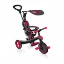 Globber Explorer Trike 4in1 Bērnu Skrejritenis Sarkans