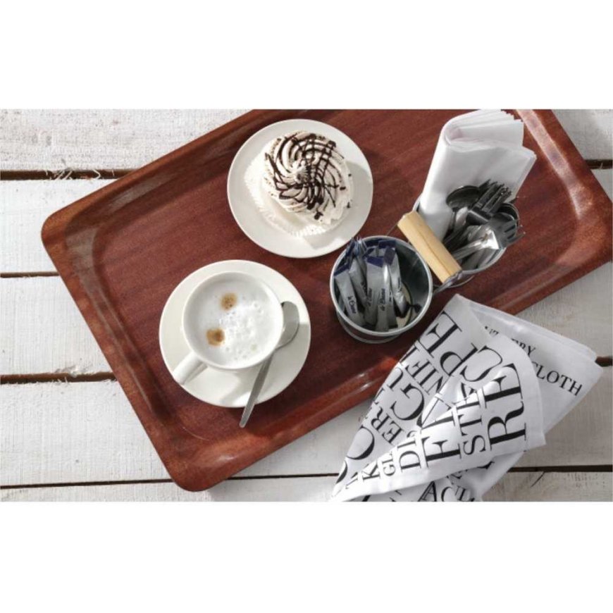 Non-slip laminated tray walnut 460 x 360 mm - Hendi 507025 – 4