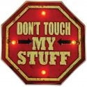 Wall lamp TelForceone RETRO metal sign LED do not touch forever light Wall lamp TelForceone RETRO metal sign LED do not touch forever light