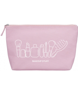 Ilu Ilū Pink Cotton Toiletry Bag 1 U