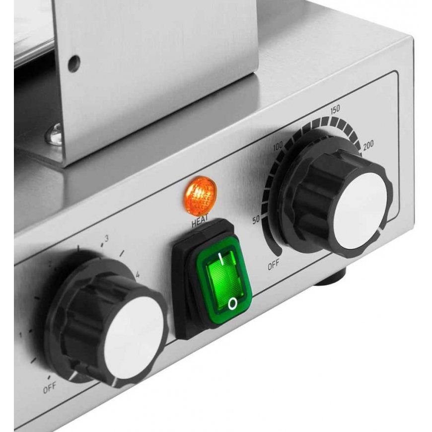Royal Catering Dviburbulinė vaflinė TEFLON 2 x 1400 W – 3