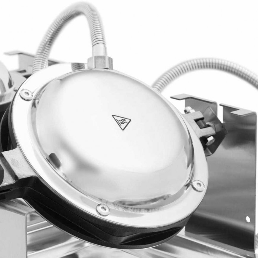 Royal Catering Double bubble waffle maker TEFLON 2 x 1400 W – 5