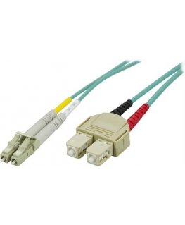 Deltaco LCSC-610 InfiniBand/fibre optic cable 10 m 2x LC 2x SC Синий