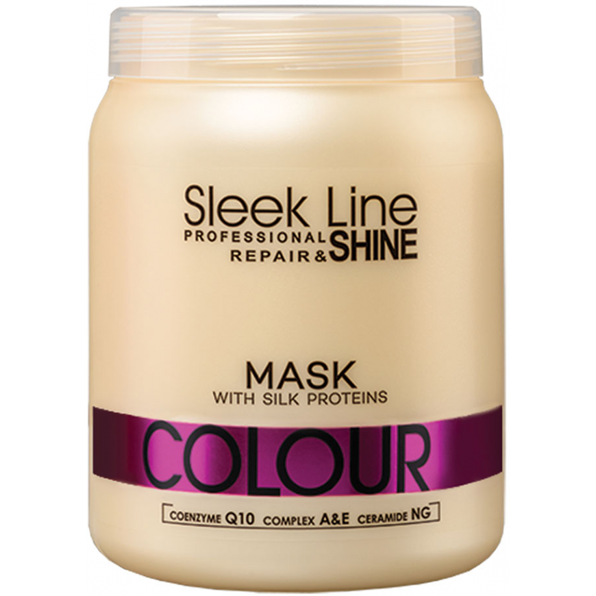 Stapiz Sleek Line Color Mask Mask with silk for dyed hair 1000ml – 5