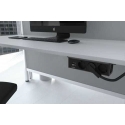 Power outlet DELTACO OFFICE, 3 outlets, 1x21W A+C USB charging, GST18 cable connector / GT-1103 / 1902244