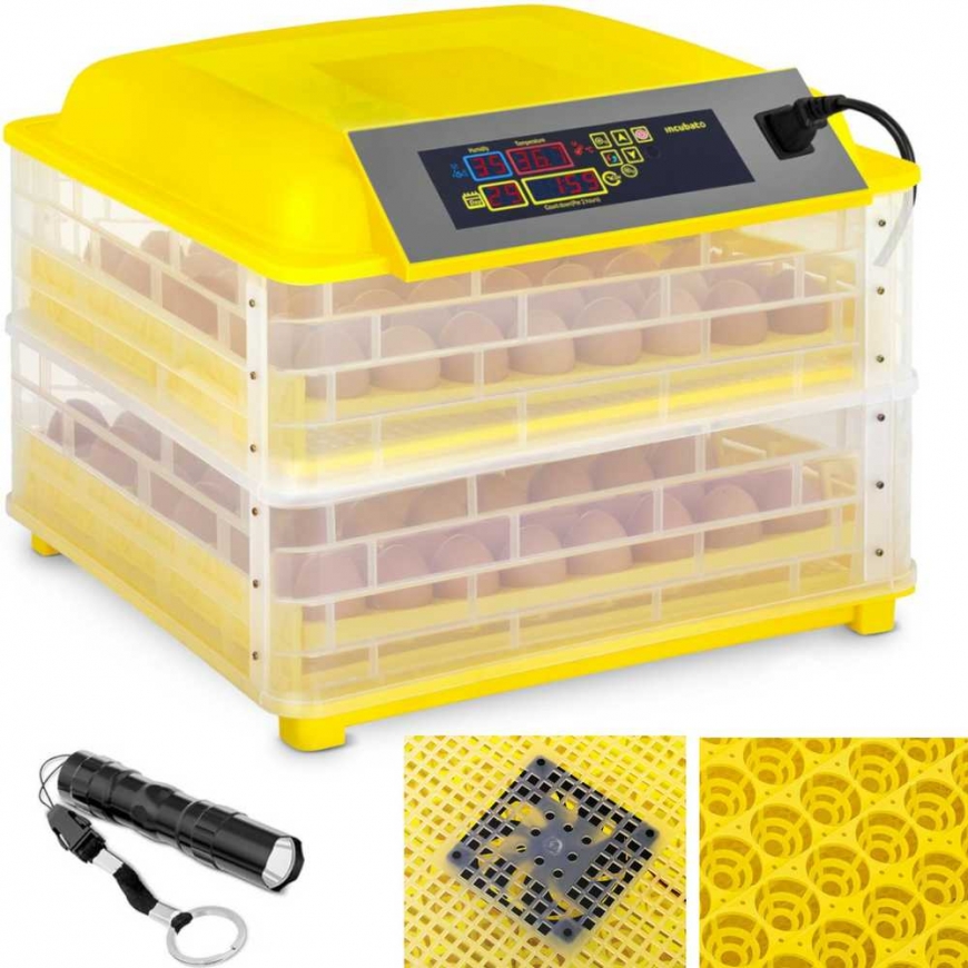 Incubato Incubator 112 chicken eggs 120 W + ovoscope