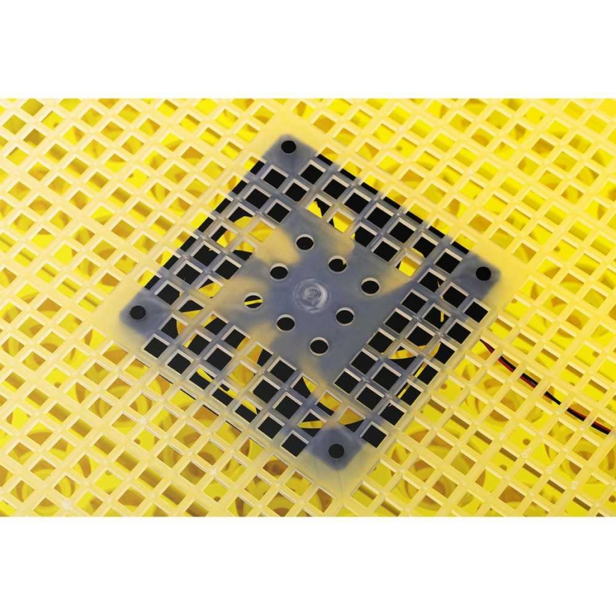 Incubato Inkubatorius 112 vištų kiaušinių 120 W + ovoskopas – 5