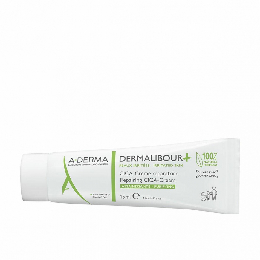 A-Derma Dermalibour + Cica Repair Creamy 15ml – 2