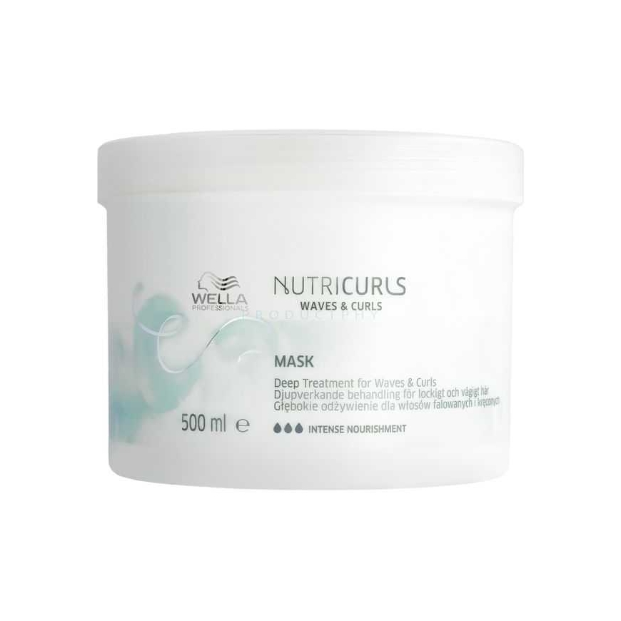 Plaukų kaukė Wella Nutricurls Intense Nourishment 500ml – 2